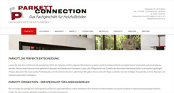 Desktop Screenshot of parkettconnection.de